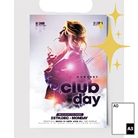 Poster A3 Glans