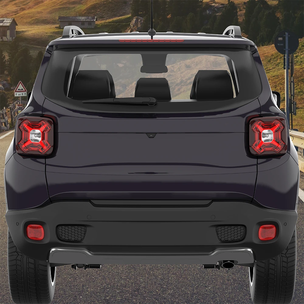 Voiture Jeep Renegade arrière