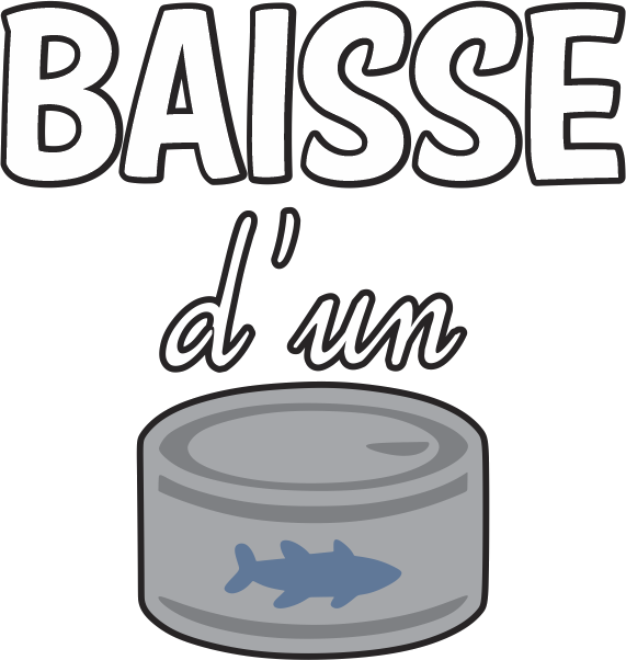 Baisse d'un thon