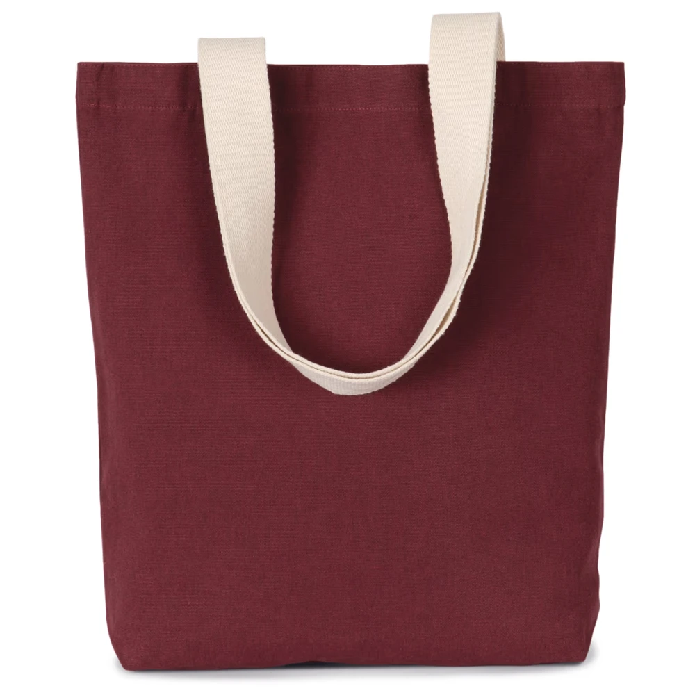Sac shopping recyclé à fond plat