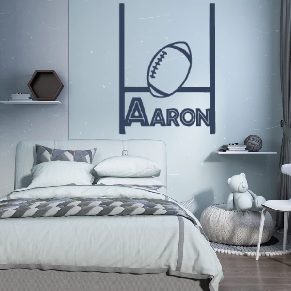 Sticker Aaron Rugby