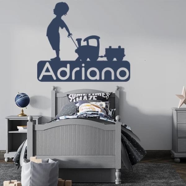 Sticker Adriano Kleine Trein