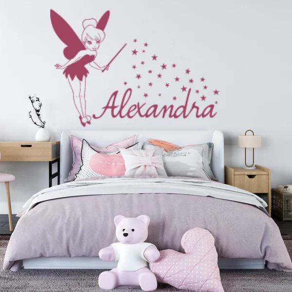 Sticker AlexandraScript Tinkerbell Sterren 2