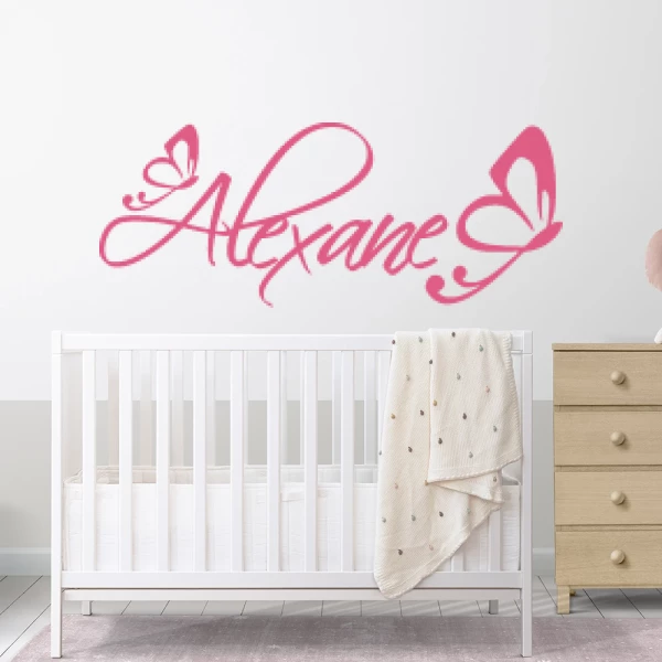 Sticker Alexane Vlinders