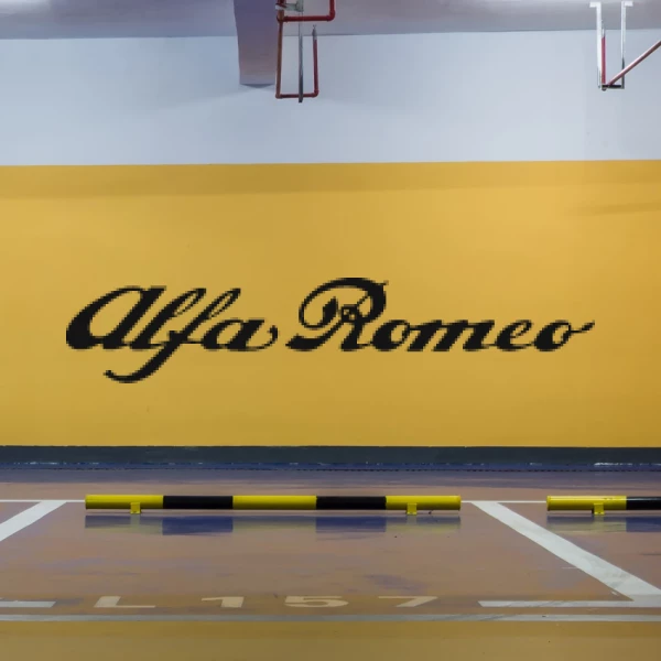 Sticker Alfa Romeo Tekst