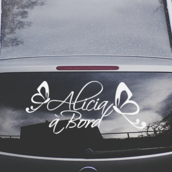 Sticker Alicia à bord - Vlinders