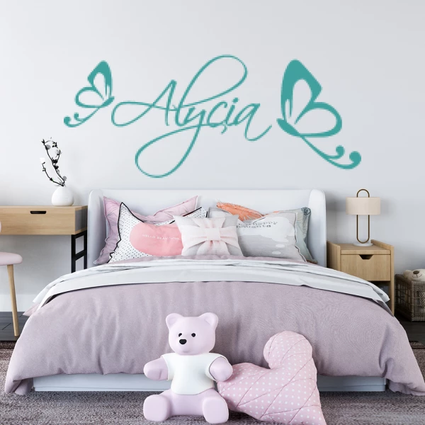 Sticker Alycia Vlinders