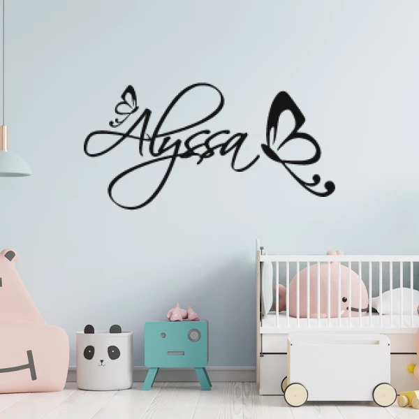 Sticker Alyssa Vlinders