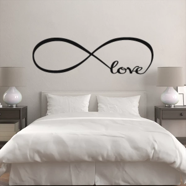 Sticker Oneindigheid Love