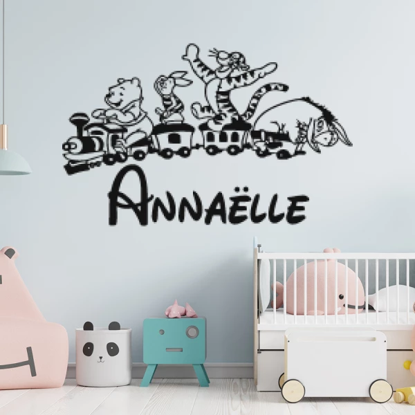 Sticker Annaëlle Winnie Petit Train 2