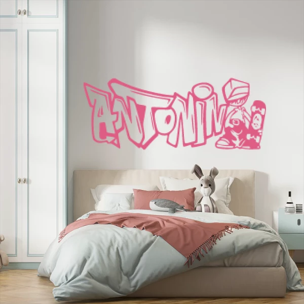 Sticker Antonin Graffiti Skater