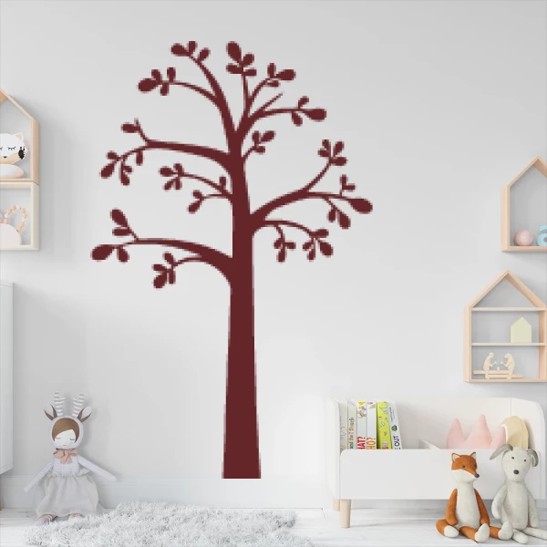 Sticker Schattig boom