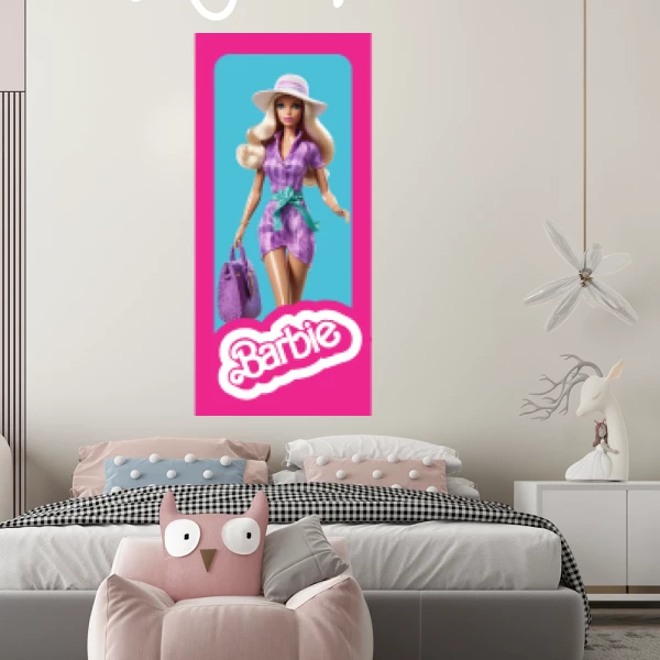 Sticker Barbie 01 - Printed