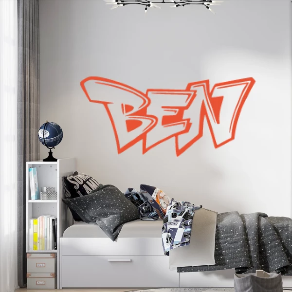 Sticker Ben Graffiti