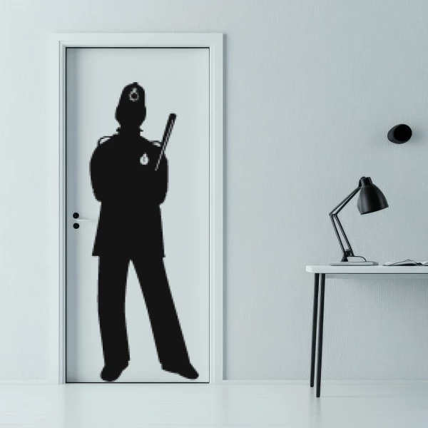 Sticker Britse Bobby