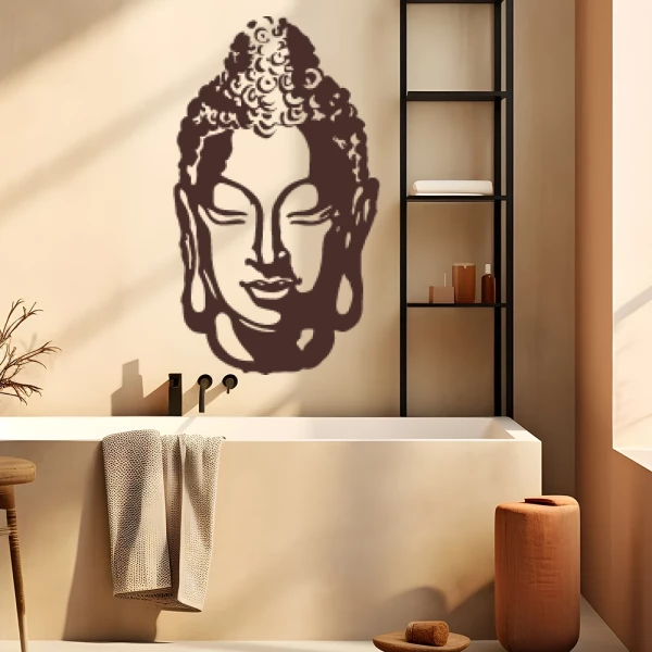 Sticker Bouddha Hoofd