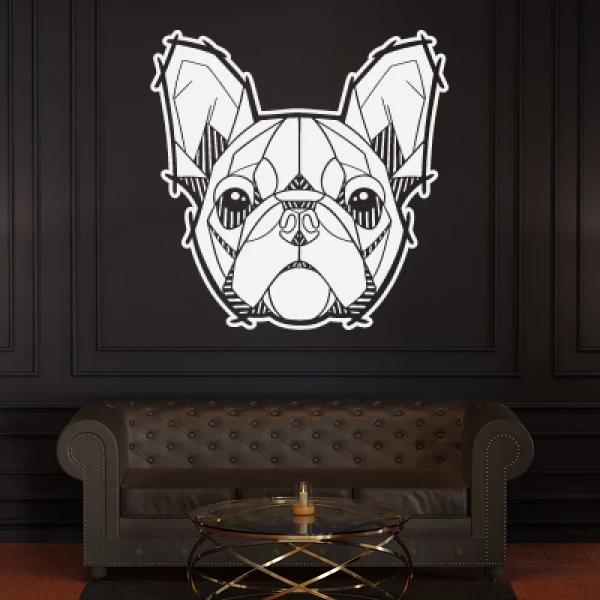 Sticker Bulldog Lines 2