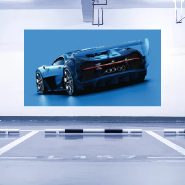 Sticker Bugatti Vision Gran Turismo Printed