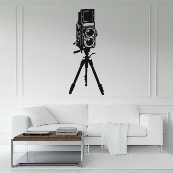 Sticker Vintage Camera