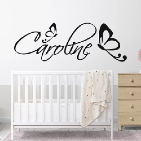 Sticker Caroline Vlinders