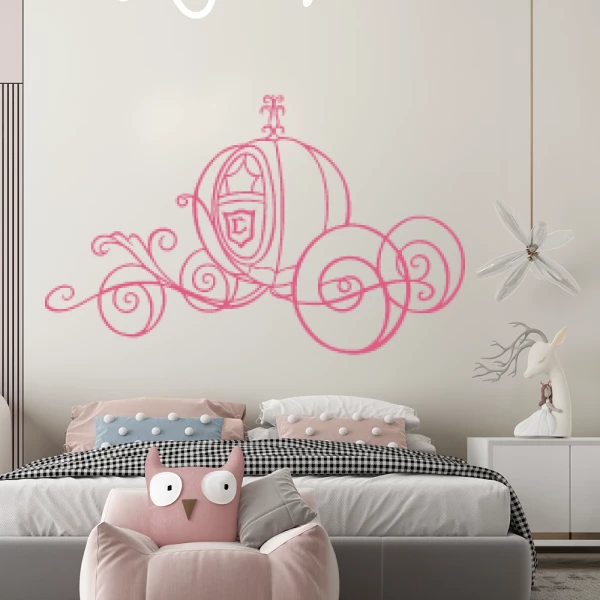 Sticker Koets Cendrillon