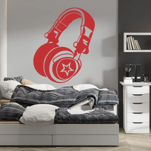 Sticker Ster Helm Audio