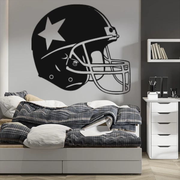 Sticker Helm US voetbal