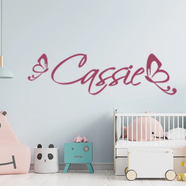 Sticker Cassie Vlinders