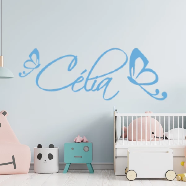 Sticker Célia Vlinders