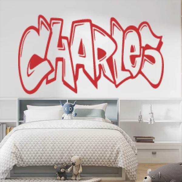 Sticker Charles Graffiti 2