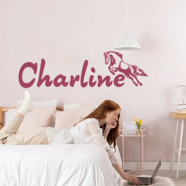 Sticker Charline Paard
