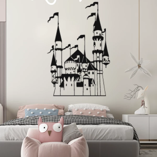 Sticker Kasteel Disney