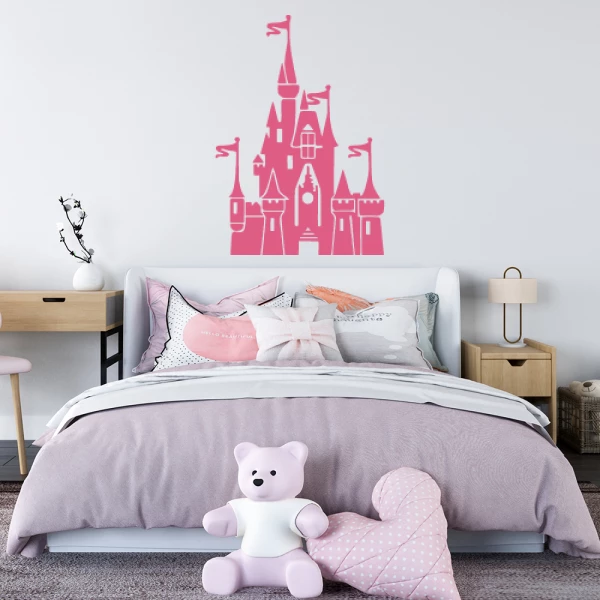 Sticker Kasteel Prinses
