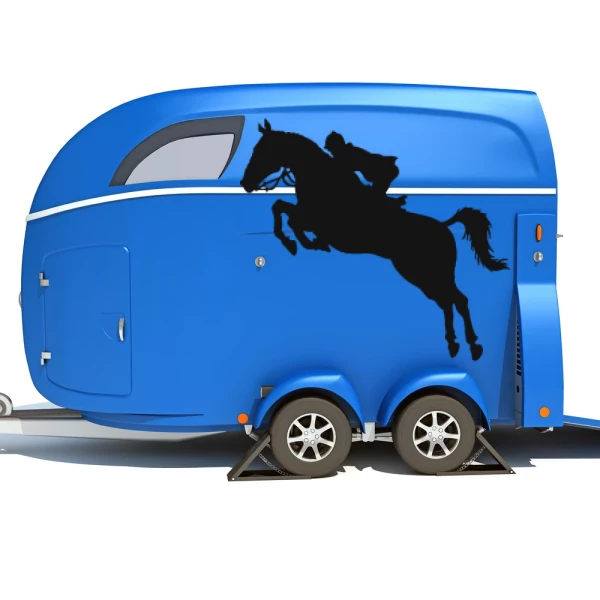 Sticker Paard - Jumping