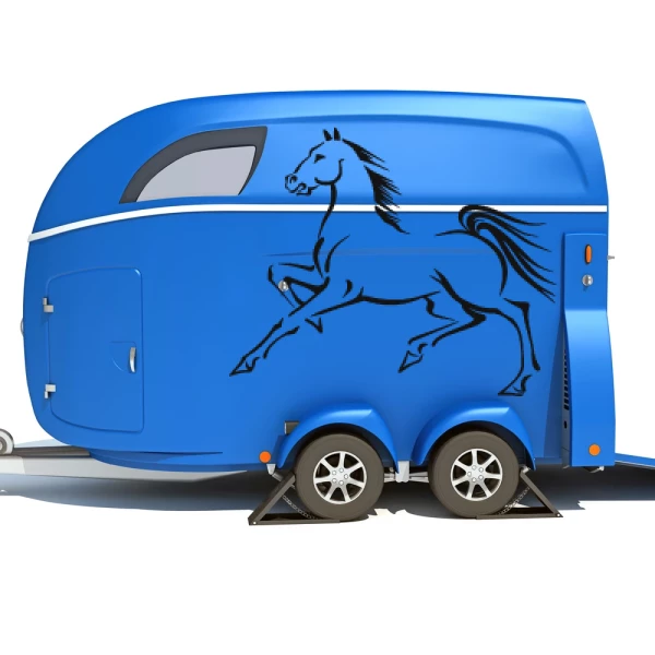 Sticker Gestileerde Paard