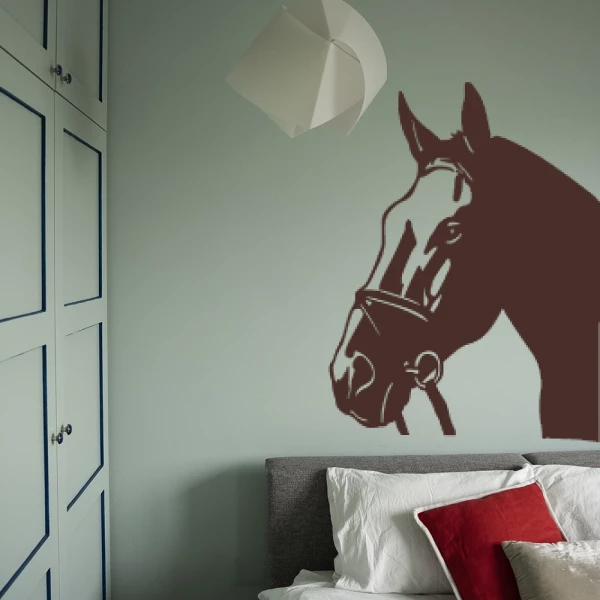 Sticker Paard - Hoofd
