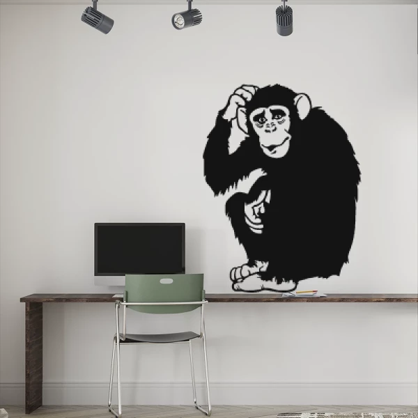 Sticker Chimpansee