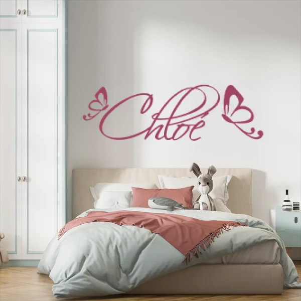 Sticker Chloé Vlinders