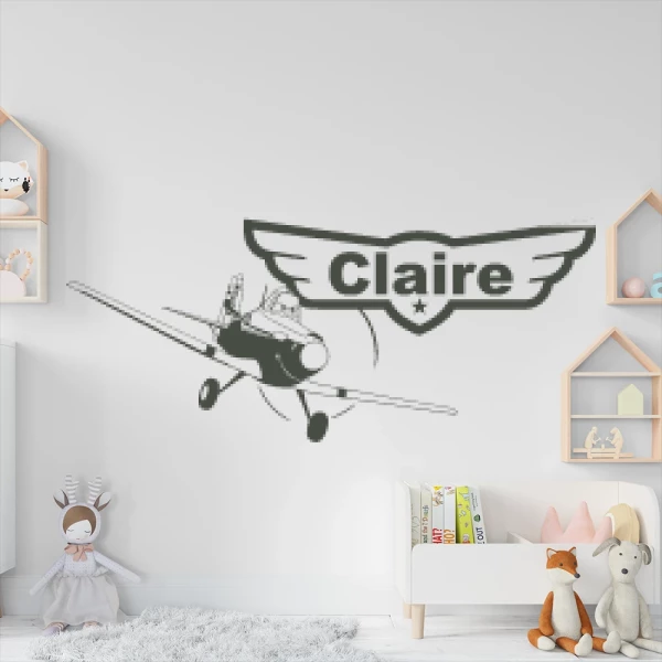 Sticker Claire  - Dusty Planes