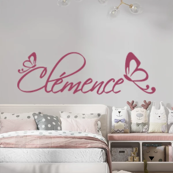 Sticker Clémence Vlinders