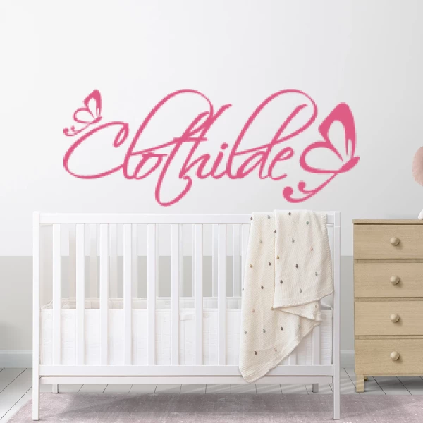 Sticker Clothilde Vlinders
