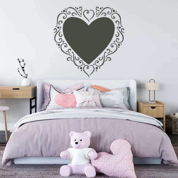 Sticker Hart Shabby Chic