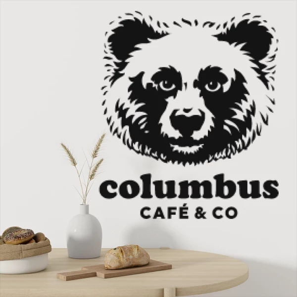 Sticker Colombus Café