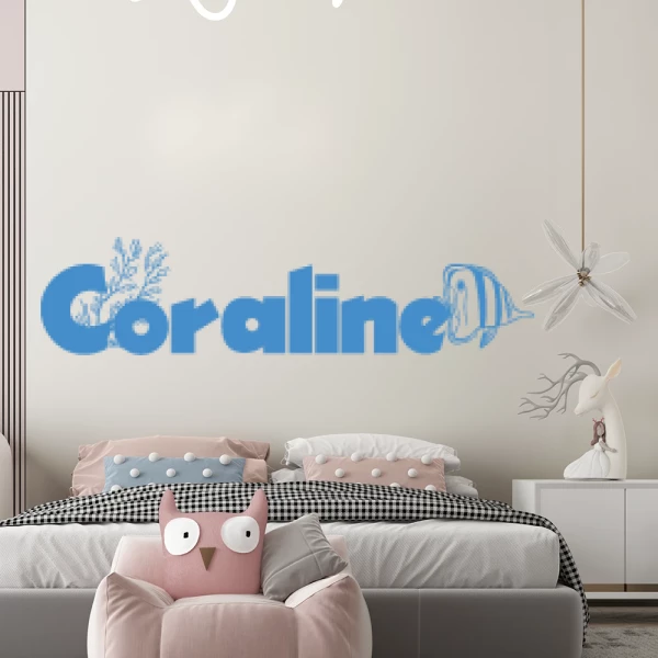 Sticker Coraline Oceaan