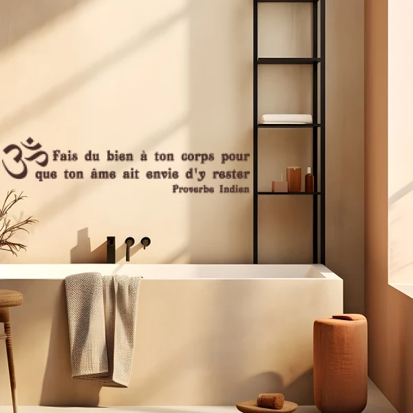 Sticker Corps... Proverbe Indien