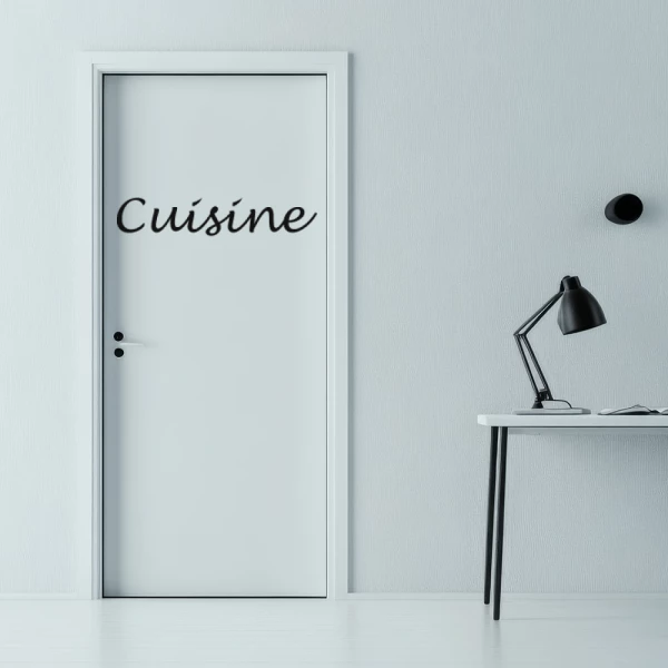 Sticker Cuisine Handwritten