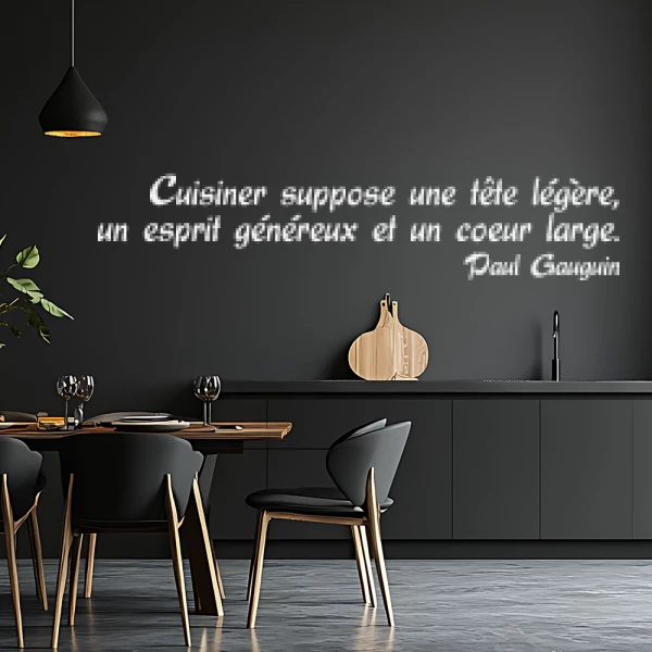 Sticker Cuisiner - Gauguin