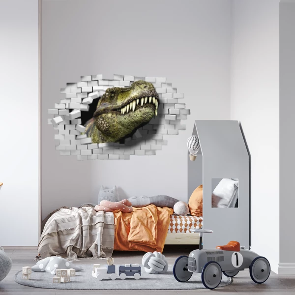 Sticker Dino 3D - Printed