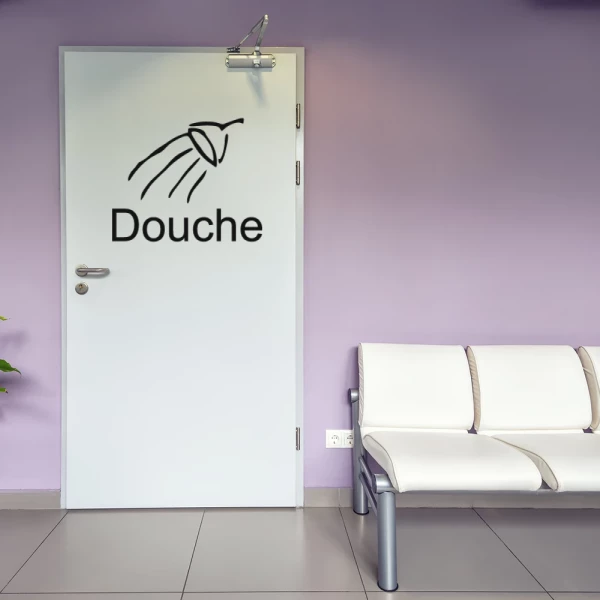 Sticker Douche Lines 