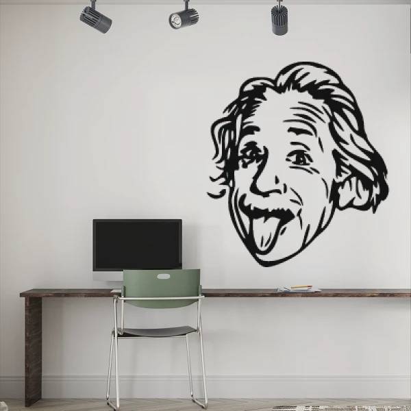 Sticker Einstein - Tong